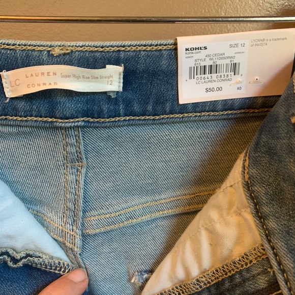 Lauren Conrad Super High Rise Slim Ankle - Picture 2 of 5